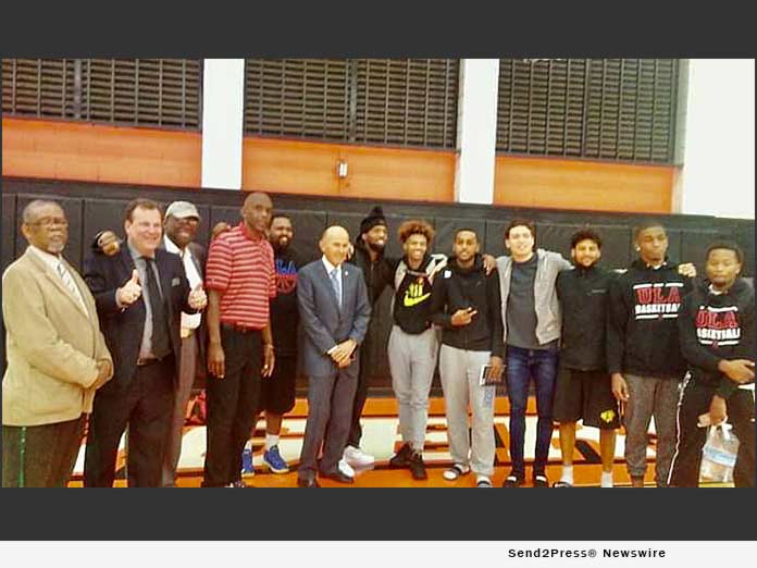 ULACD team after victory at Occidental College