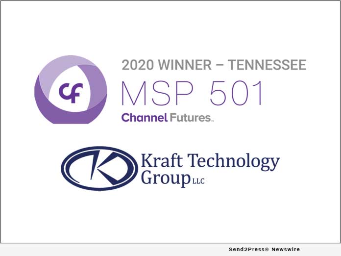 Kraft Technology Group Ranked Among Tennessee’s Most Elite MSPs