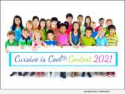 Cursive is Cool Contest 2021