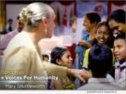 Mary Shuttleworth, founder of Youth for Human Rights International