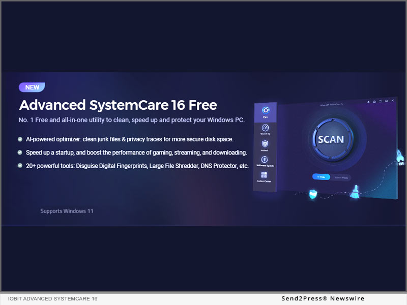 Advanced SystemCare 16 from IObit