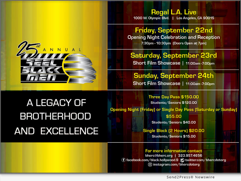 25th Annual Reel Black Men Short Film Showcase in L.A.