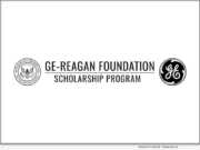 Reagan Foundation and GE