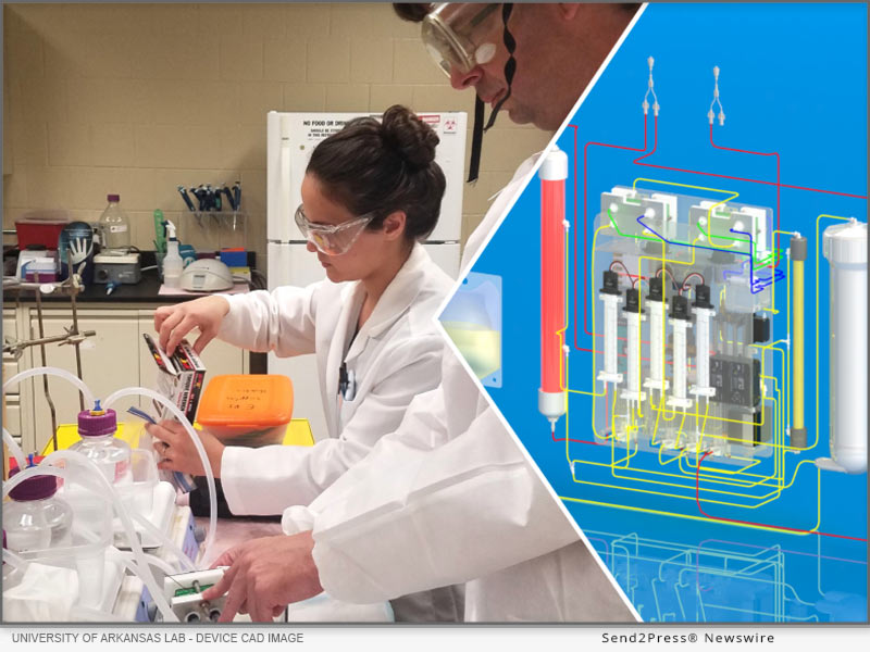 University of Arkansas Lab - Device CAD Image