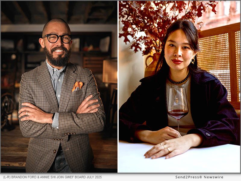 Brandon Ford and Annie Shi join GWEF Board