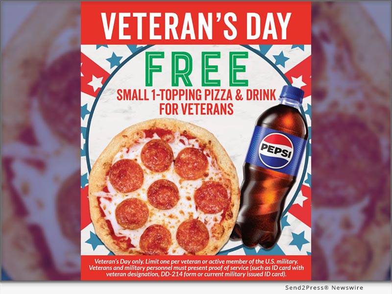 Snappy Tomato Pizza Honors Veterans and Active Military with Free Pizza ...