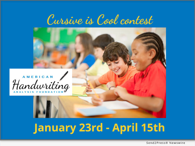 The 12th Annual 'Cursive Is Cool' Contest Launches