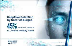 Secured Signing Reports Growth in Notary Adoption of its Realify Deepfake Detection Feature Secured Signing Reports Growth in Notary Adoption of its Realify Deepfake Detection Feature