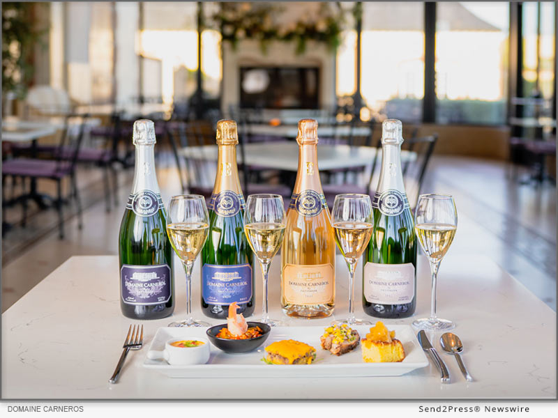 Domaine Carneros Sets Sail on Its Next Culinary Voyage with the Newest ‘Bubbles & Bites’ Menu