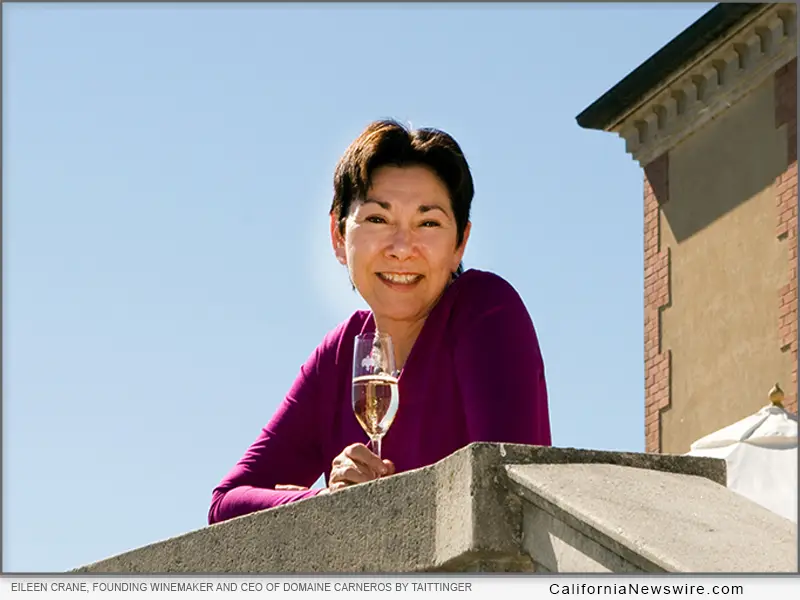 Domaine Carneros Founding Winemaker and CEO Eileen Crane