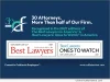 Thirty Attorneys from Irvine-based CDF Labor Law Named to 2027 Best Lawyers and ‘Ones to Watch’ Lists CDF Labor Law - Best Lawyers 2026