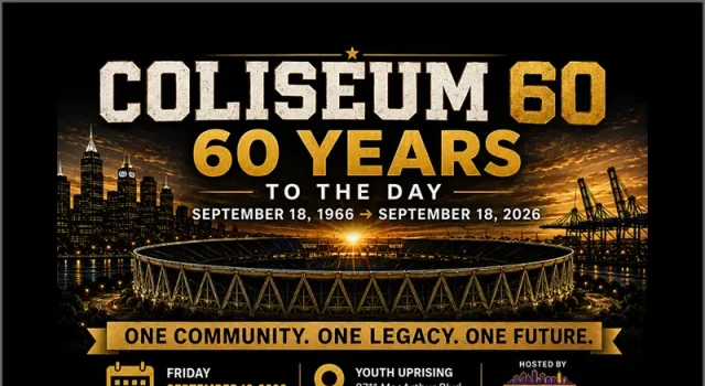 Oakland-Alameda County Coliseum 60 Years to the Day: VillageGIVE Announces 60th Anniversary Event Colisum 60 Event 2026