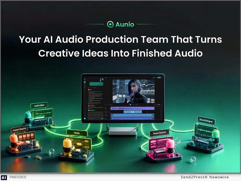 FineVoice Aunio is a New Audio Production Agent