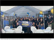 Crest Coating team gather at the company’s Anaheim, Calif., facility to celebrate earning AS9100D certification