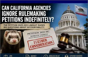 Legalize Ferrets Lawsuit Petition in California