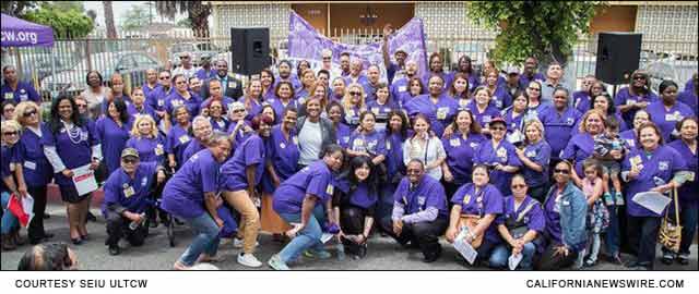 SEIU-ULTCW President Laphonza Butle, and hundreds of Nursing Home Workers and Community Allies in Support of SB 779