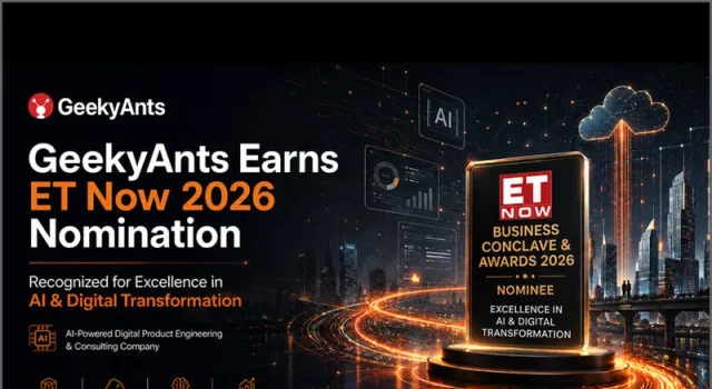 GeekyAnts, an AI transformation firm, earns ET Now Business Conclave & Awards 2026 nomination GeekyAnts Earns ET Now 2026 Nomination