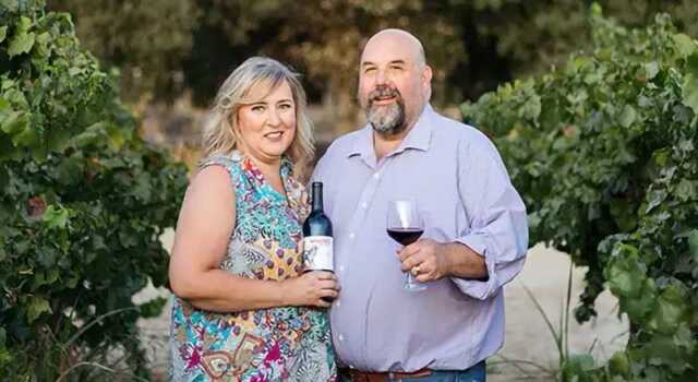 Rescue Dog Wines founders Blair and Laura Lott