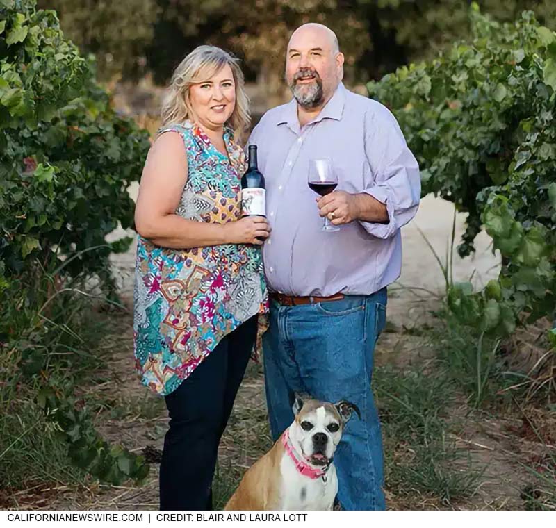 Rescue Dog Wines founders Blair and Laura Lott