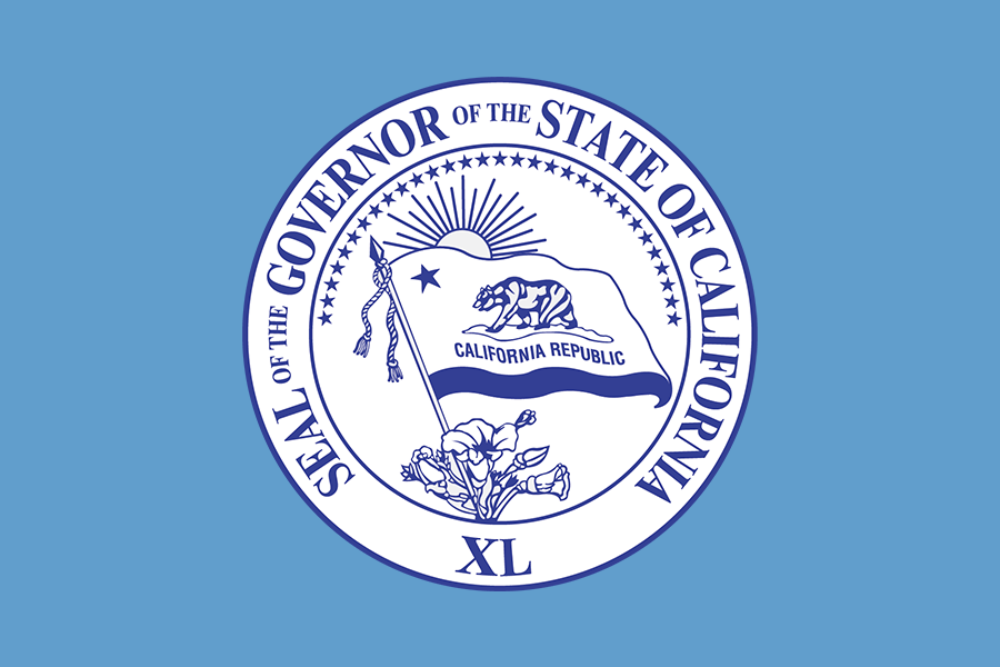 Governor of the state of California Seal