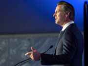Calif. Governor Newsom - file photo