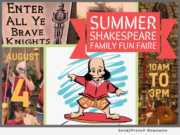 Summer Shakespeare Family Fun Faire