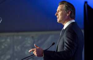 Calif. Governor Newsom - file photo