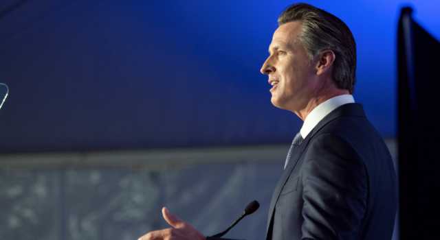 Calif. Governor Newsom - file photo