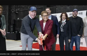 LA Mayor Bass Join Entertainment Industry Leaders to Launch New Film Studio Campus in LA Arts District Mayor Bass Join Entertainment Industry Leaders to Launch New Film Studio Campus in LA’s Arts District