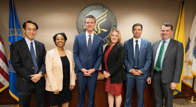 Governor Newsom traveled to Washington, DC to advocate for BH-CONNECT approval