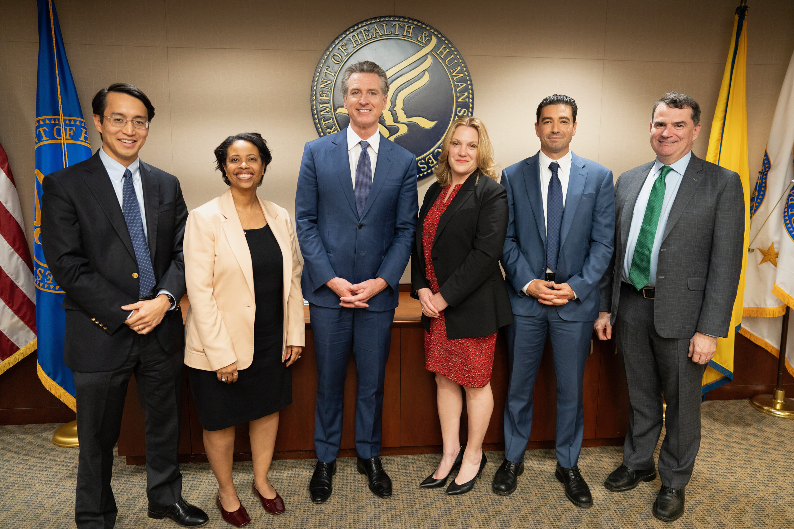 Governor Newsom traveled to Washington, DC to advocate for BH-CONNECT approval